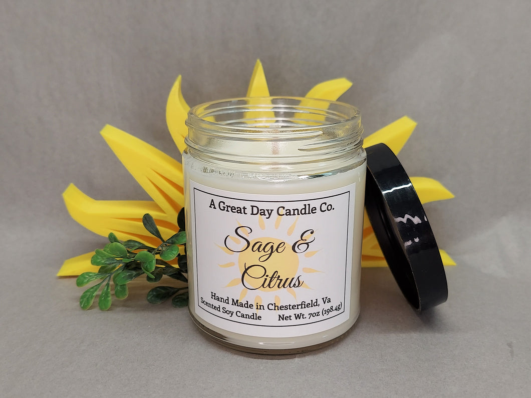 Sage & Citrus 7oz Candle
