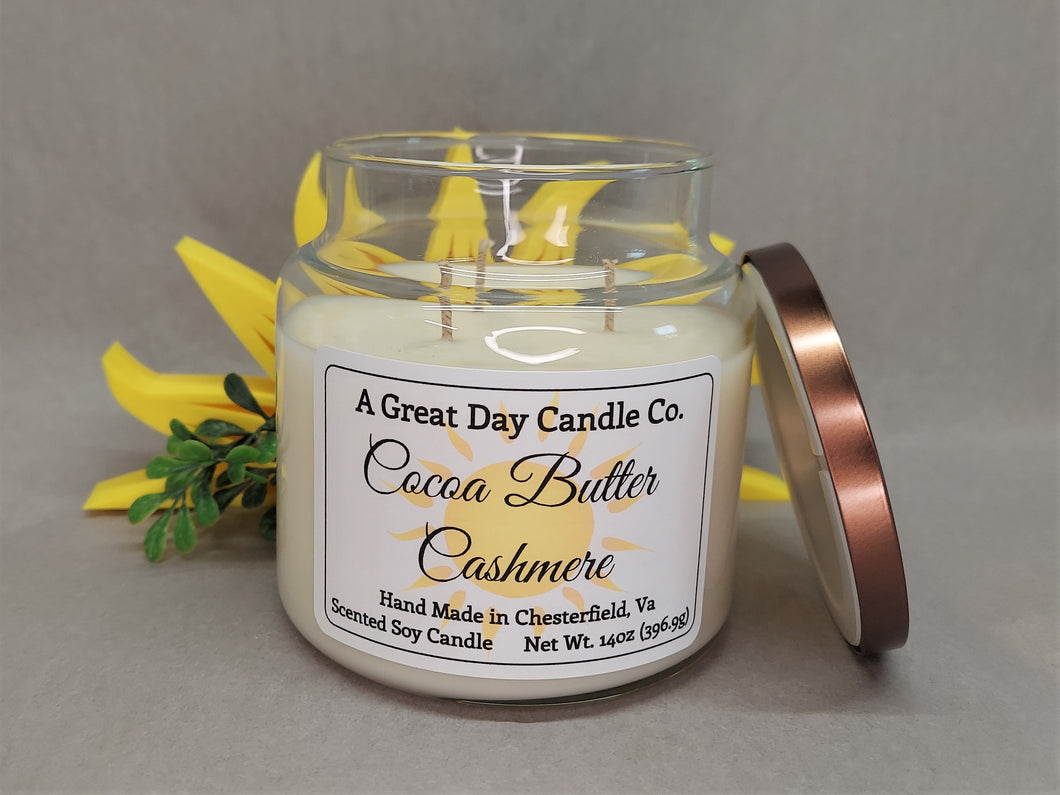 Cocoa Butter Caresses 14oz Triple-Wick Candle