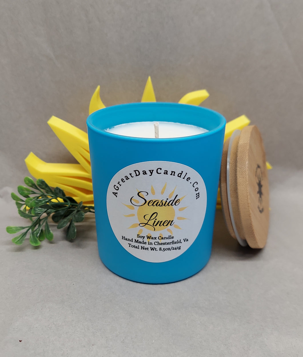 Seaside Linen 8.5oz Candle