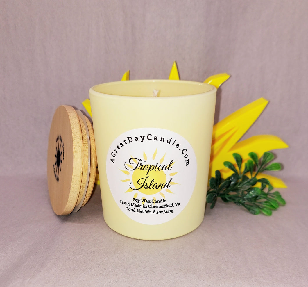 Tropical Island 8.5oz Candle