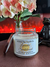 Load image into Gallery viewer, Lavender Sandalwood 14oz Triple-Wick Candle
